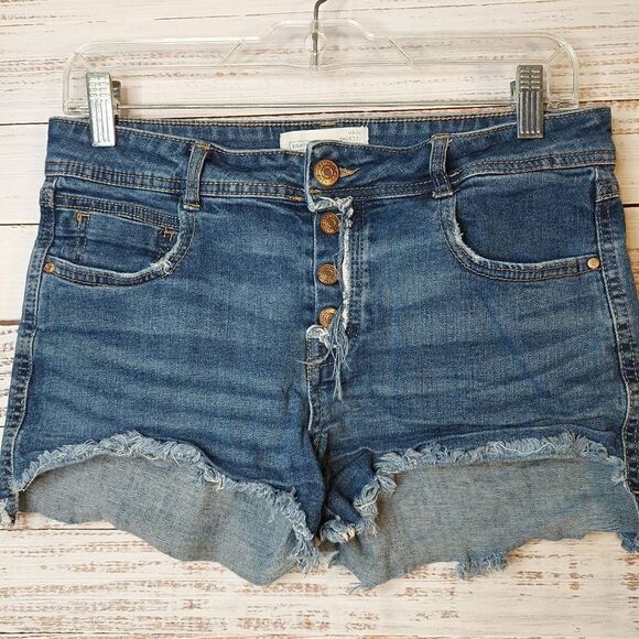 Womans Ardene Eightytwo Cut off Jean Shorts sz 11 - Picture 6 of 11